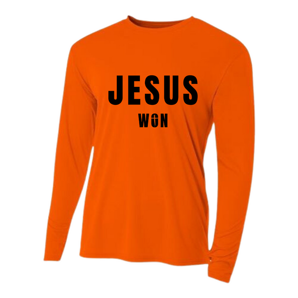 Jesus Won FCA Dri-Fit Long Sleeve