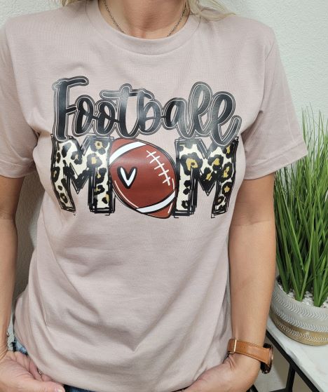 Football Mom Short Sleeve Tee