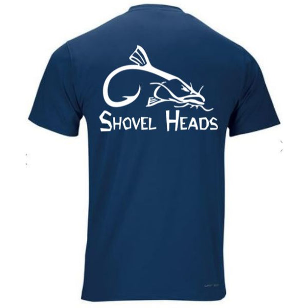 Navy Short Sleeve Shovel Heads Shirt