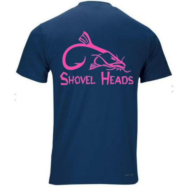 Navy Short Sleeve Shovel Heads Shirt