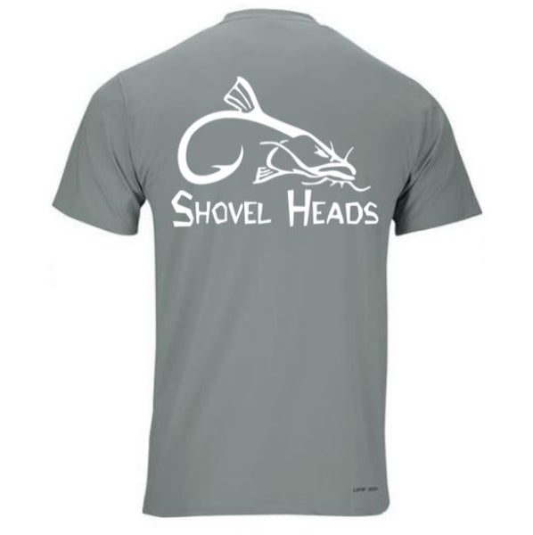 Grey Short Sleeve Shovel Heads Shirt